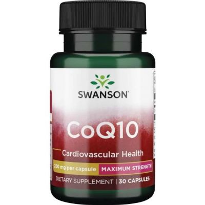 Koenzym CoQ10 200mg 30kaps Swanson - 087614020341.jpg