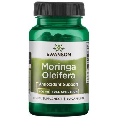 Full Spectrum Moringa Oleifera 400mg 60kaps Swanson  - 087614113906.jpg