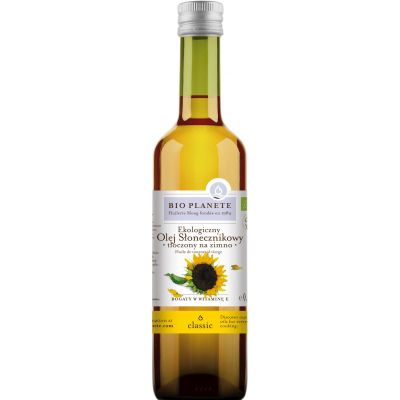 Olej słonecznikowy BIO 500ml Bio Planete  - 3445020002554.jpg