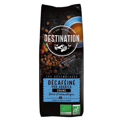 Kawa Ziarnista Bezkofeinowa Arabica 100% BIO 250g Destination - 3700112016629.jpg