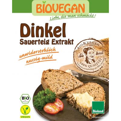 Zakwas Chlebowy Orkiszowy w proszku BIO 30g Biovegan  - 4005394123003.jpg