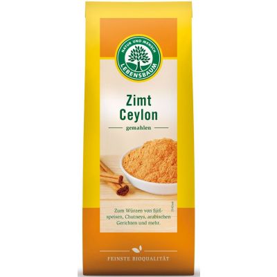 Cynamon Cejloński Mielony BIO 50g Lebensbaum - 4012346154206.jpg