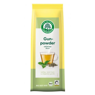 Herbata Zielona Gunpowder BIO 100g Lebensbaum  - 4012346536002.jpg