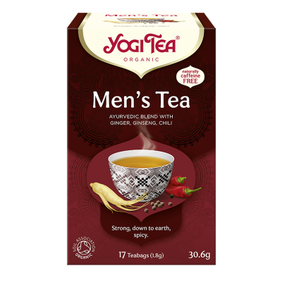 Herbata dla Mężczyzn Men's Tea BIO 17x1,8g Yogi Tea - 4012824401389.jpg