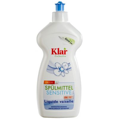 Płyn do naczyń Sensitive Eco 500ml Klar  - 4019555100352.jpg