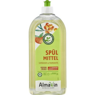 Płyn do mycia naczyń Rokitnikowo-Mandarynkowy ECO 1l Almawin  - 4019555705113.jpg