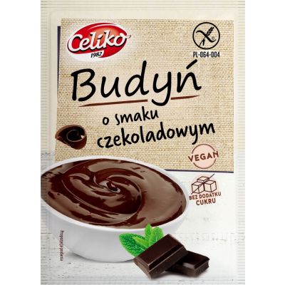 Budyń o Smaku Czekoladowym Bezglutenowy 40g Celiko - 5900038001930.jpg