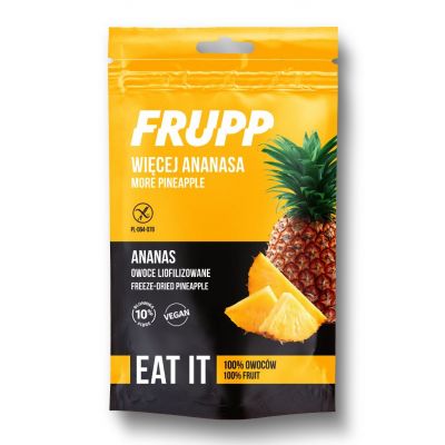 Frupp Owoce Liofilizowane Ananas Bezglutenowe 15g Celiko - 5900038003323.jpg