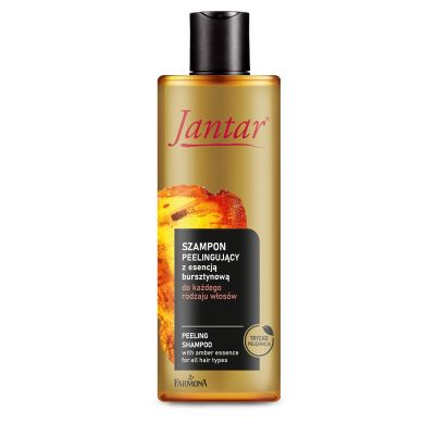 Jantar Szampon peelingujący z esencja bursztynową do kazdego rodzaju włosów 300ml Farmona  - 5900117983256.jpg