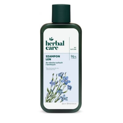 Herbal Care Szampon do włosów suchych i łamliwych Len 330 ml Farmona - 5900117986158.jpg