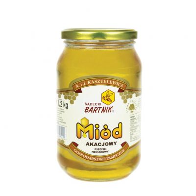 Miód Akacjowy 1,20kg Bartnik Sądecki - 5900597002621.jpg