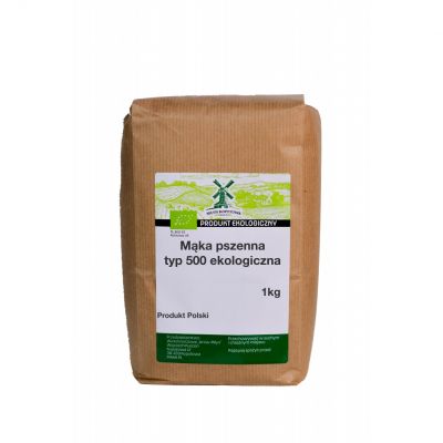 Mąka Pszenna 500 EKO 1kg Młyn Kopytowa - 5901549936100.jpg