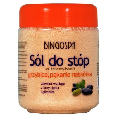 Sól Do Stóp Ze Skłonnościami Do Grzybicy i Pękania Naskórka 550g  BingoSpa - 5901842000126.jpg