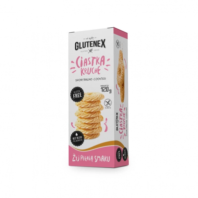 Ciastka kruche 120g Glutenex
 - 5901866000324.jpg