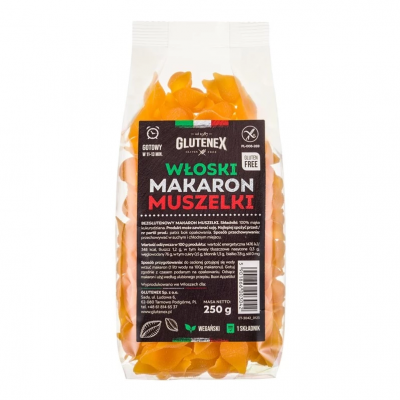 Włoski makaron muszelki 250g Glutenex - 5901866003042.jpg