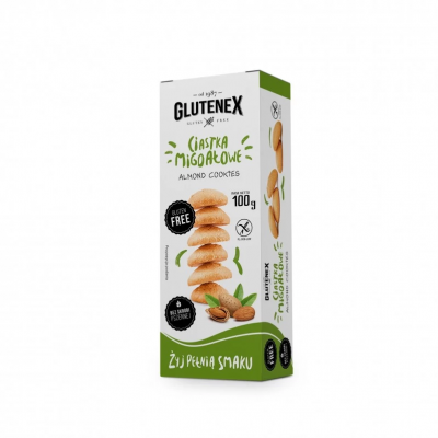 Ciastka migdałowe 100g Glutenex
 - 5901866003790.jpg