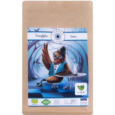 Kawa ziarnista Brazylijska Sowa BIO 200g EcoBlik - 5902020901587.jpg