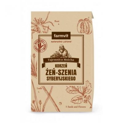 Żeń-Szeń syberyjski korzeń 100g Farmvit - 5902115940842.jpg