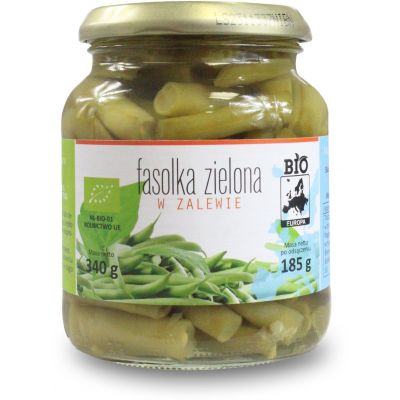 Fasolka Zielona w Zalewie BIO 340g (185g) (Słoik) Bio Planet - 5902175866069.jpg