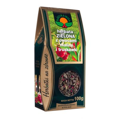 Zielona malina i truskawki 100g Natura Wita - 5902194540414.jpg