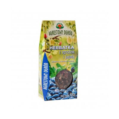 Agrestowy Ogród Herbatka Agrest, Jagoda 100g Natura Wita - 5902194545549.jpg