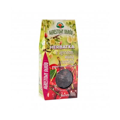 Agrestowy Ogród Herbatka Agrest, Wiśnia i Czereśnia 100g Natura Wita - 5902194545556.jpg