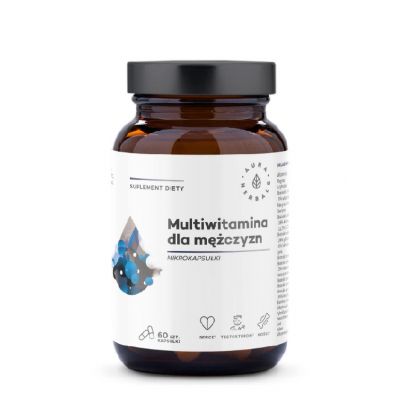 Multiwitamina dla mężczyzn 60 kapsułek Aura Herbals - 5902479614779.jpg