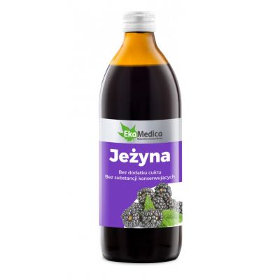 Jeżyna 100% 500ml EkaMedica  - 5902596671754.jpg