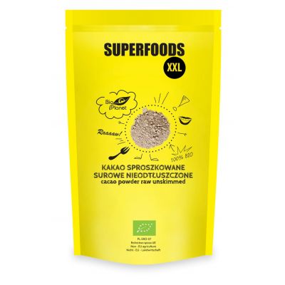 Kakao Sproszkowane Surowe Nieodtłuszczone BIO 400g Bio Planet - 5902650272323.jpg