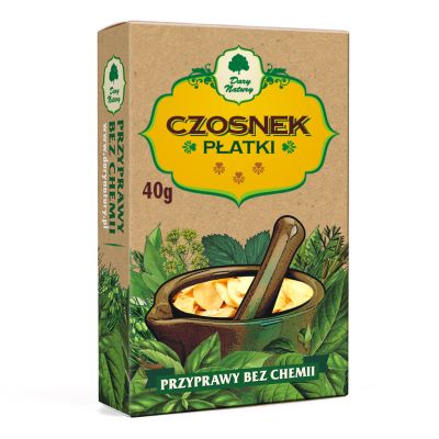 Czosnek płatki (kartonik) 40g Dary Natury - 5902741003997.jpg