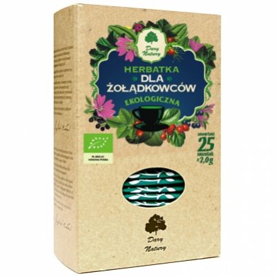 Herbatka Dla żołądkowców EKO 25x2g Dary Natury - 5902741005892.jpg