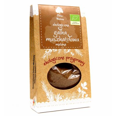 Gałka muszkatołowa mielona BIO 30g Dary Natury - 5902741007063.jpg