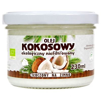 Olej Kokosowy EKO 230ml  Dary Natury - 5902741009760.jpg