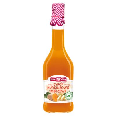 Syrop Kurkumowo Imbirowy 500ml Polska Róża - 5902768174939.jpg
