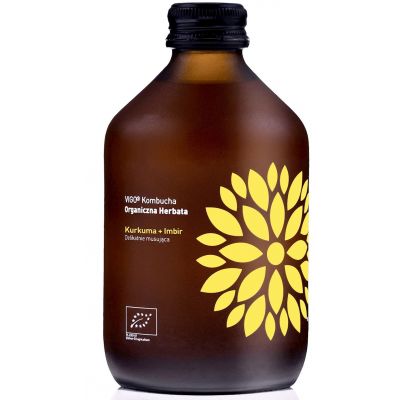 Kombucha z Kurkumą i Imbirem Bezglutenowa BIO 330ml Vigo - 5902768514223.jpg
