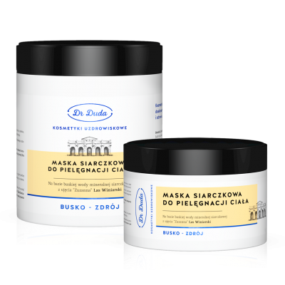 Maska siarczkowa do ciała 500g Dr.Duda  - 5902814100059.jpg