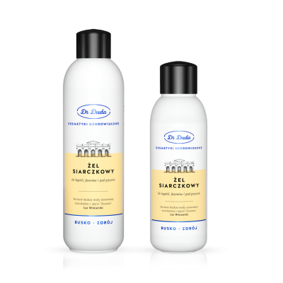 Żel Siarczkowy do kąpieli i aromaterapii 500g Dr Duda  - 5902814100097.jpg