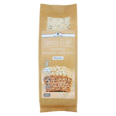 Mieszanka chleba bezglutenowego klasyczna 420g Pięć Przemian - 5902837810713.jpg