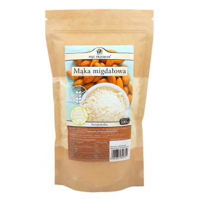 Mąka migdałowa bezglutenowa 500g Pięć Przemian - 5902837810751.jpg