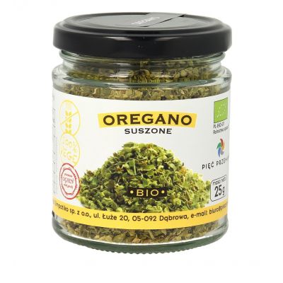 Oregano suszone bezglutenowe BIO 25g Pięć Przemian - 5902837811888.jpg