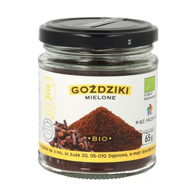 Goździki mielone bezglutenowe BIO 65g Pięć Przemian - 5902837812243.jpg