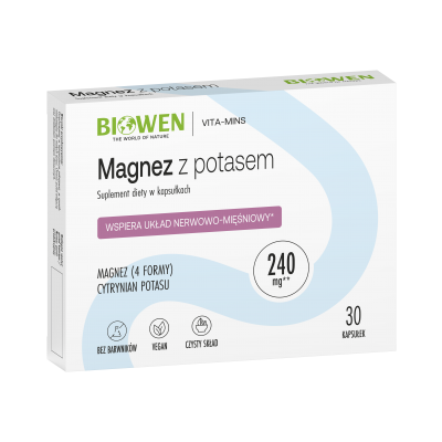 Magnez z potasem 30 kapsułek Biowen - 5902906189122.jpg