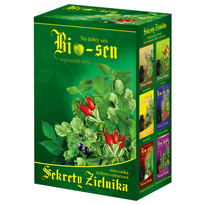 Bio-Sen Mieszanka ziołowo-owocowa 40 saszetek Sekret Zielnika  - 5903027000174.jpg