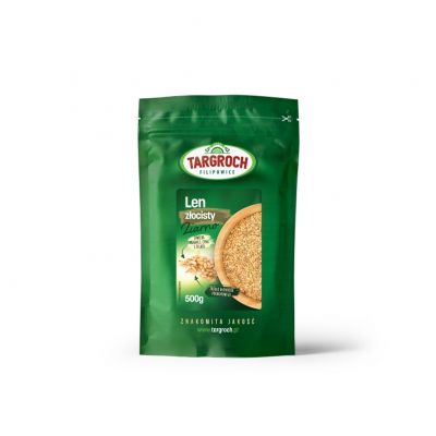 Len ziarno - złoty 500g Targroch - 5903229002785.jpg