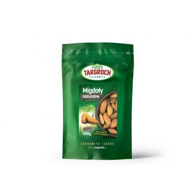 Migdały naturalne ciemne 500g Targroch - 5903229005502.jpg