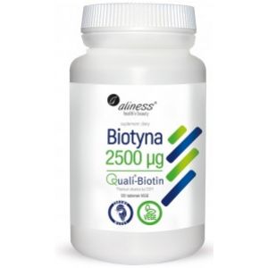 Biotyna 2500mcg 120 tabl Aliness - 5903242580208.jpg
