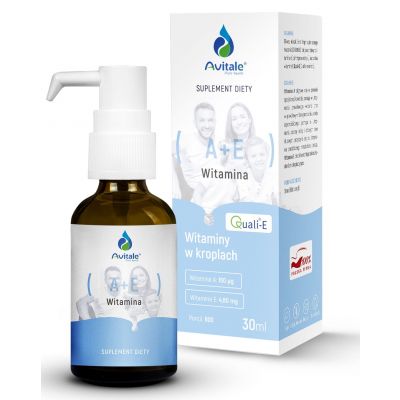 Avitale  Witamina A+E Quali E 30ml Aliness - 5903242581687.jpg