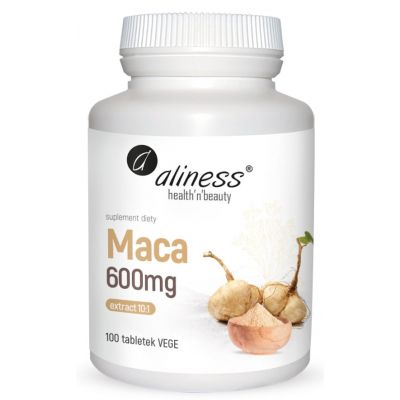 Maca 600mg 60 kaps Aliness  - 5903242582523.jpg