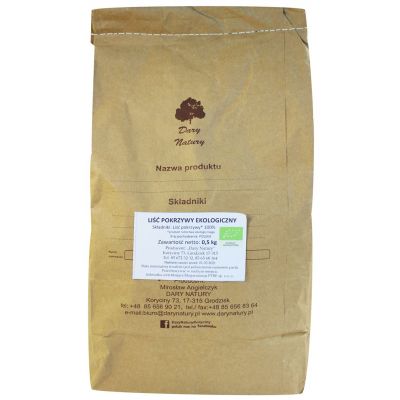 Pokrzywa liść EKO 500g Dary Natury - 5903246868616.jpg