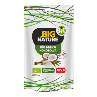 Mąka Kokosowa 550g Bio Duża Paka Big Nature - 5903351621281.jpg